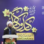 حضور و سخنرانی امام جمعه شهرستان خوی در جشن بزرگ روز کارگر در خوی