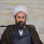 نشست صمیمی رئیس و جمعی از داوطلبین جمعیت هلال احمر شهرستان خوی با امام جمعه شهرستان خوی بمناسبت هفته هلال احمر