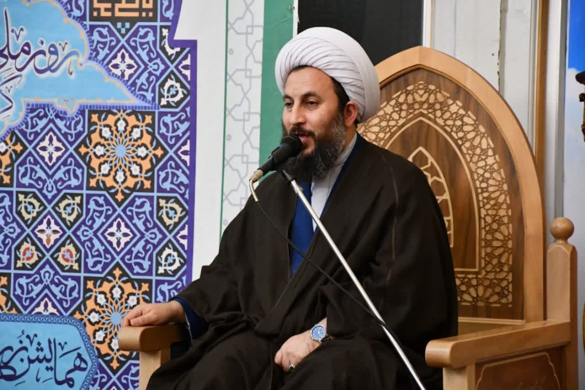 سخنرانی امام جمعه شهرستان خوی در مراسم ولادت امام رضا (ع) در آستان متبرکه امام زاده سیدبهلول
