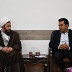 دیدار سرپرست اداره حفاظت محیط زیست شهرستان خوی با امام جمعه شهرستان خوی بمناسبت هفته محیط زیست