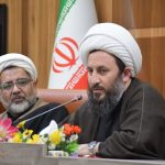 حضور و سخنرانی امام جمعه شهرستان خوی در همایش مسئولان و دبیران شورای امر به معروف و نهی از منکر ادارات و نهاد های حاکمیتی شهرستان خوی در سالن شهید برگزینی