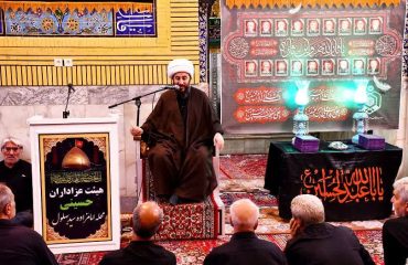 سخنرانی امام جمعه شهرستان خوی در شب هشتم محرم الحرام ۱۴۴۷ در هیئت آستان مقدس امامزاده سیدبهلول