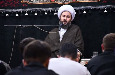 سخنرانی امام جمعه شهرستان خوی در هیئت هفتگی حوزه علمیه امام خمینی (ره)