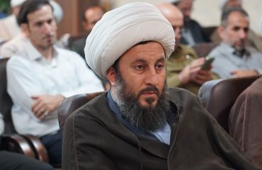 حضور امام جمعه شهرستان خوی در نشست علمی، فرهنگی الگوی اسلامی مدیریت با سخنرانی آیت‌الله قوامی 
