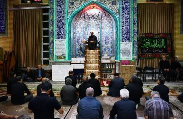 سخنرانی امام جمعه شهرستان خوی در شب تاسوعا محرم الحرام ۱۴۴۷ در مسجد امام علی (ع) منطقه جانبازان