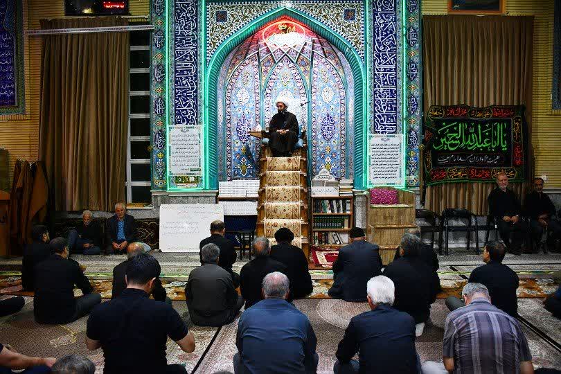 سخنرانی امام جمعه شهرستان خوی در شب تاسوعا محرم الحرام ۱۴۴۷ در مسجد امام علی (ع) منطقه جانبازان
