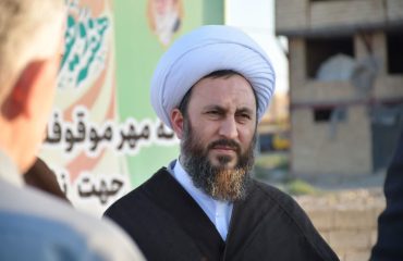 حضور امام جمعه شهرستان خوی در آئین کلنگ زنی خانه مهر شهرستان خوی جهت نگهداری ایتام