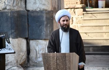 حضور و سخنرانی امام جمعه شهرستان خوی در آیین افتتاحیه و کلید زنی مستند 