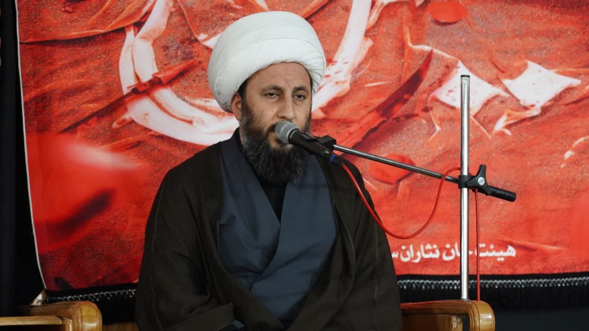 سخنرانی امام جمعه شهرستان خوی در مراسم ظهر تاسوعای حسینی محرم الحرام ۱۴۴۷ در مسجد سیدالشهدا(ع)