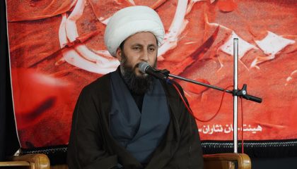 سخنرانی امام جمعه شهرستان خوی در مراسم ظهر تاسوعای حسینی محرم الحرام ۱۴۴۷ در مسجد سیدالشهدا(ع)