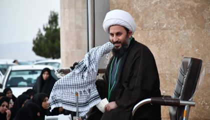 سخنرانی امام جمعه شهرستان خوی در مراسم عصر تاسوعای حسینی محرم الحرام ۱۴۴۷ در تپه شهدای گمنام خوی