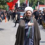 حضور و سخنرانی امام جمعه شهرستان خوی در مراسم صبح عاشورای حسینی محرم الحرام ۱۴۴۷ در مسجد ملا احمد هیئت عزاداران دیوانگان کربلا