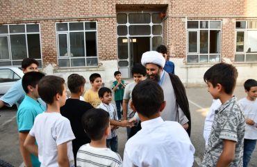 بازدید امام جمعه شهرستان خوی از دارالقرآن امام خمینی (ره) آموزش و پرورش خوی