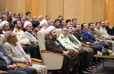 حضور امام جمعه شهرستان خوی در مراسم یادواره شهدای فراجا شهرستان خوی