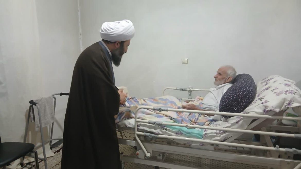 عیادت امام جمعه شهرستان خوی از حجت الاسلام والمسلمین واعظ شهانقی