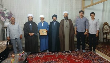 عیادت امام جمعه شهرستان خوی از حجت الاسلام والمسلمین آقایارلو