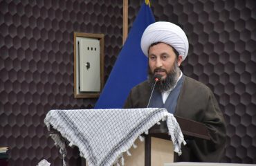 حضور و سخنرانی امام جمعه شهرستان خوی در همایش تجلیل از رزمندگان،پیشکسوتان و ایثارگران دفاع مقدس و روسای فعال در دستگاه های اجرایی دخیل در جنگ ۱۲ روزه