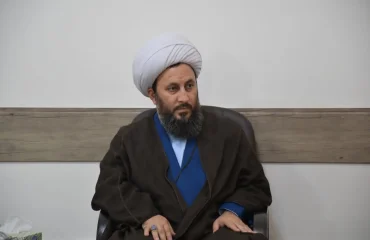 دیدار مسئول نظام پرستاری خوی با امام جمعه شهرستان خوی
