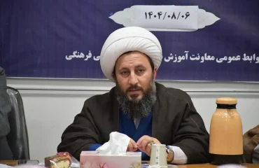 جلسه کارگروه علمی و دانشگاهی ستاد امر به معروف و نهی از منکر شهرستان خوی به ریاست امام جمعه شهرستان خوی