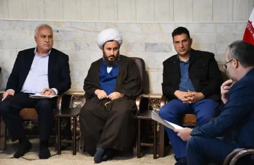 حضور امام جمعه شهرستان خوی در جلسه شورای ترویج فرهنگ ایثار و شهادت شهرستان خوی