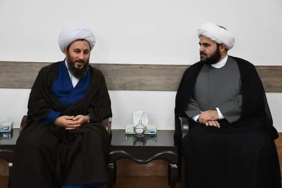 دیدار مسئول دفتر نمایندگی ولی فقیه در بنیاد مسکن استان با امام جمعه شهرستان خوی