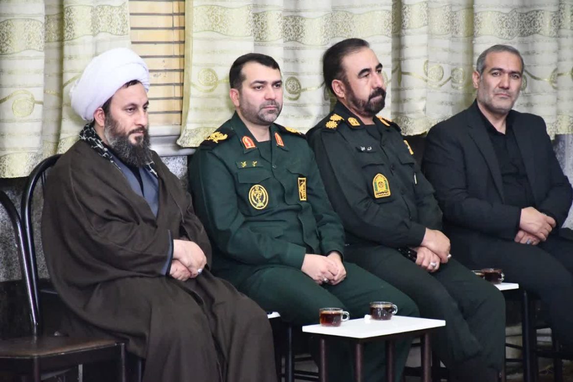 حضور امام جمعه شهرستان خوی در یادواره ۳۰ شهید روستای قوروق