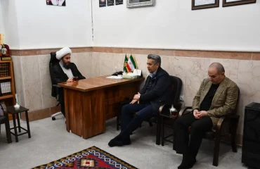 دیدار رئیس دانشگاه آزاد اسلامی واحد خوی با امام جمعه شهرستان خوی
