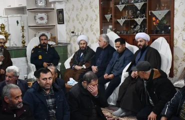 دیدار با خانواده شهید مهدی ابراهیمی